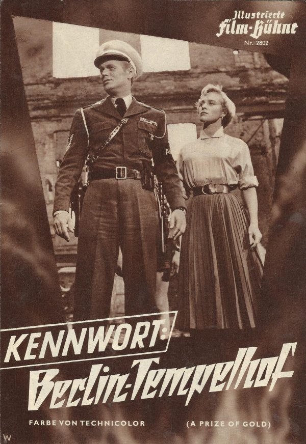 2802: Kennwort: Berlin - Tempelhof ( Mark Robson ) Richard Widmark, Mai Zetterling, Nigel Patrick, George Cole, Donald Wolfit