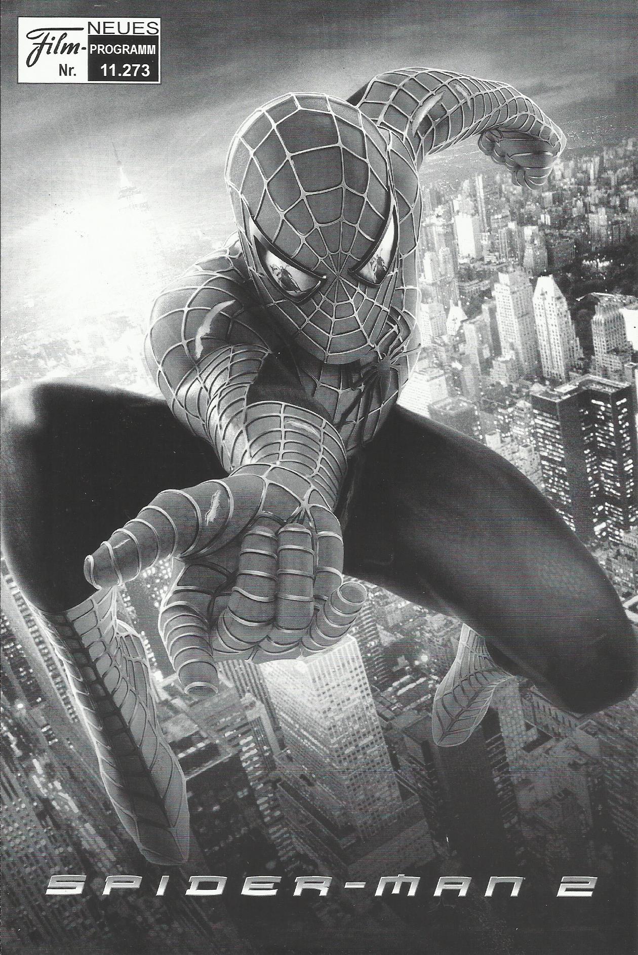 11273: Spider - Man 2 ( Marvel ) Tobey Maguire, Kirsten Dunst, James Franco, ALfred Molina, Rosemary Harris, Donna Murphy, J. K. Simmons, Elizabeth Banks, Bill Nunn, Vanessa Ferlito, Ted Raimi