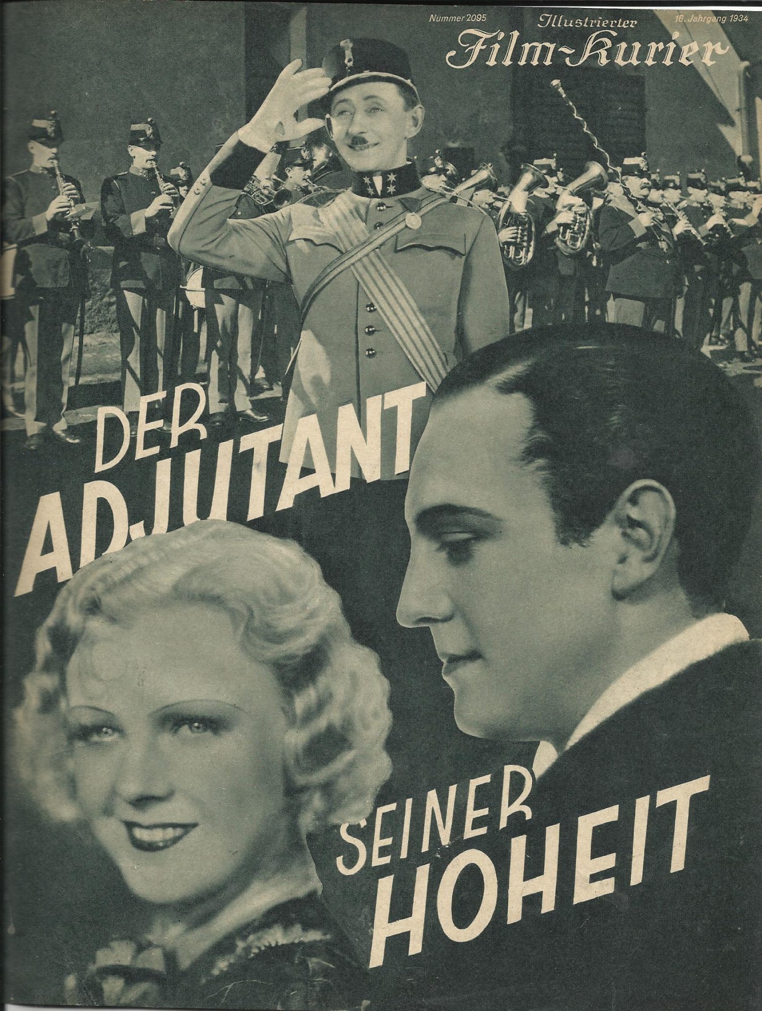 2095: Der Adjutant seiner Hoheit ( Mac Fric ) Werner Fuetterer, Gretl Theimer, Vlasta Burian, Anny Markart