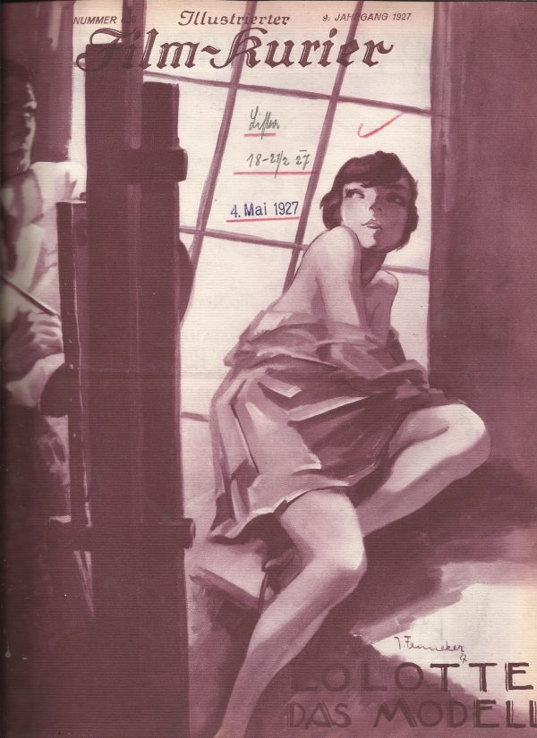 668: Lolotte das Modell ( Leonce Perret ) Louise Lagrange, Iwan Petrowitsch, Nita Naldi