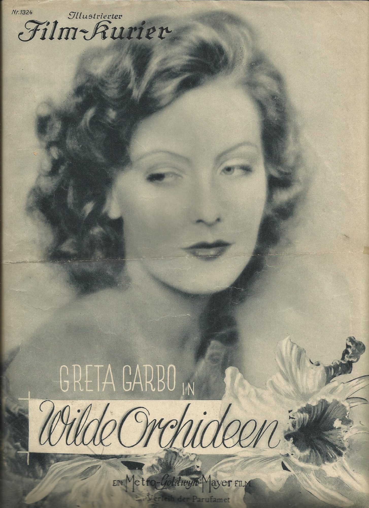 1324: Wilde Orchideen ( Sidney Franklin ) Greta Garbo, Lewis Stone, Nils Asther