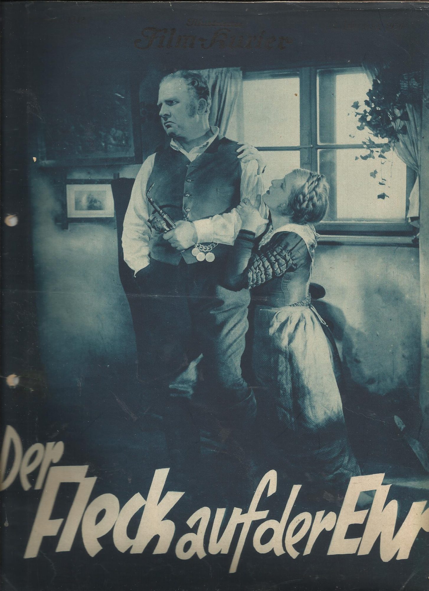 1342: Der Fleck auf der Ehr´ ( J. u. L. Fleck ) Hans Marr, Rolf von Goth, Gritta Ley, Carl de Vogt, Anna Kallina, Wolf Albach-Retty, Anton Amon, Clementine Pleßner