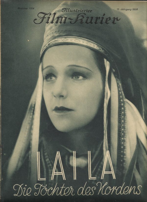 1354: LAILA - Die Tochter des Nordens ( George Schneevoigt ) Mona Martenson, Peter Malberg, Cally Monrad, Henry Gleditch, Tryggve Larsen, Finn Bernhoft, L. Larson Lund, Harald Schwensen, Alice O´Fredericks