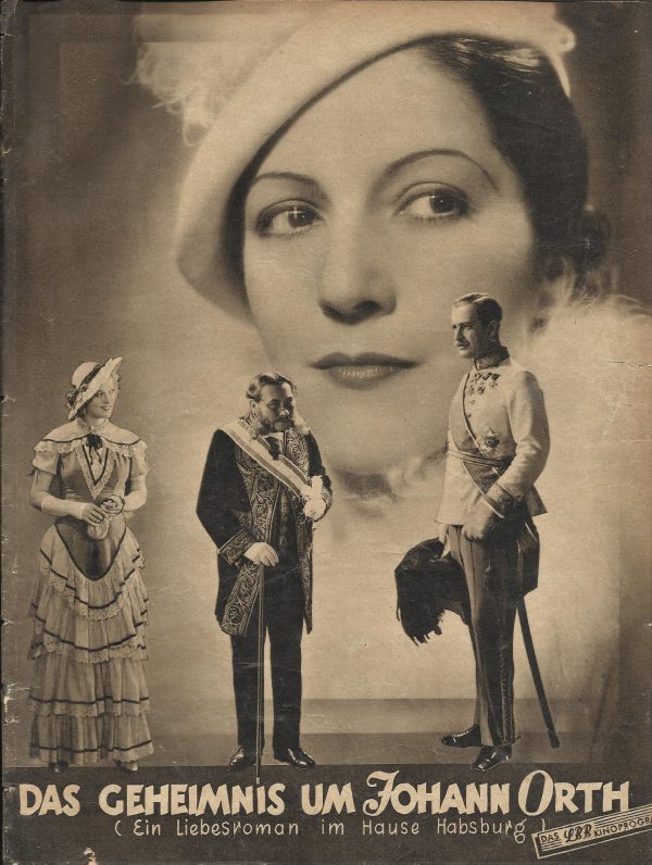 Das Geheimnis um Johann Orth ( Dr. Willi Wolff ) Paul Otto, Paul Richter, Karl Ludwig Diehl, Fritz Alberti, Paul Wegener, Ellen Richter, Harry Hardt, Anton Pointner, Gretl Theimer, Senta Soeneland, Paul Hörbiger, Olly Gebauer ( LBB Filmprogramm )