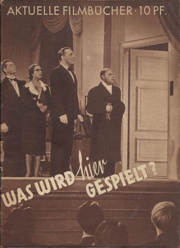 023: Was wird hier gespielt ? Theo Lingen, Otto Wernicke, Paul Kemp,