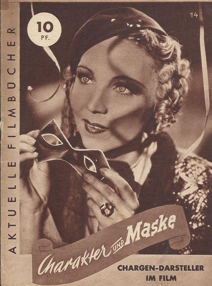 103: Charakter und Maske ( Hans Bopp ) Werner Kraus ( Jud Süß ) Heinz Rühmann, Hilde Weissner, Aribert Wäscher, Alexander Engel usw...