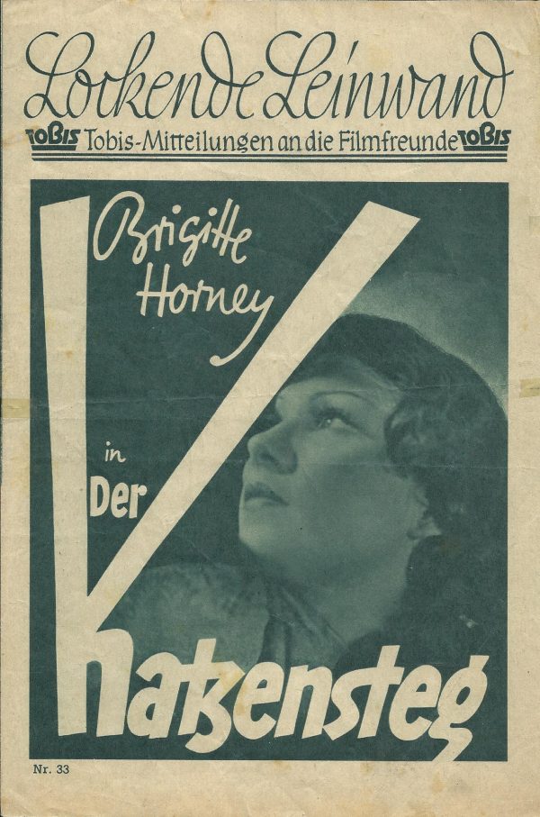 033: Der Katzensteg ( Fritz Peter Buch ) Else Elster, Karl Dannemann, Otto Wernicke, Fritz Reiff, Eduard von Winterstein