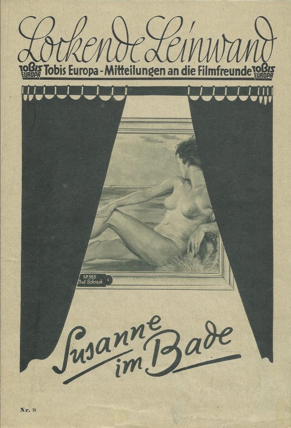 008: Susanne im Bade ( Jürgen von Alten ) Hans Schlenk, Hans Brausewetter, Erika von Thellmann, Max Gülstorff, Maria Sazarina, Fritz Hoopts, Ursula Herking