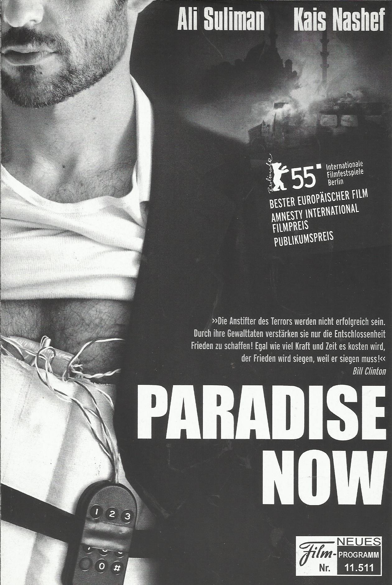 11511: Paradise now ( Hany Abu - Kais Nashef, Ali Suliman, Lubna Azabal, Amer Hlehel, Hiam Abbass, Ashraf Barhoum )
