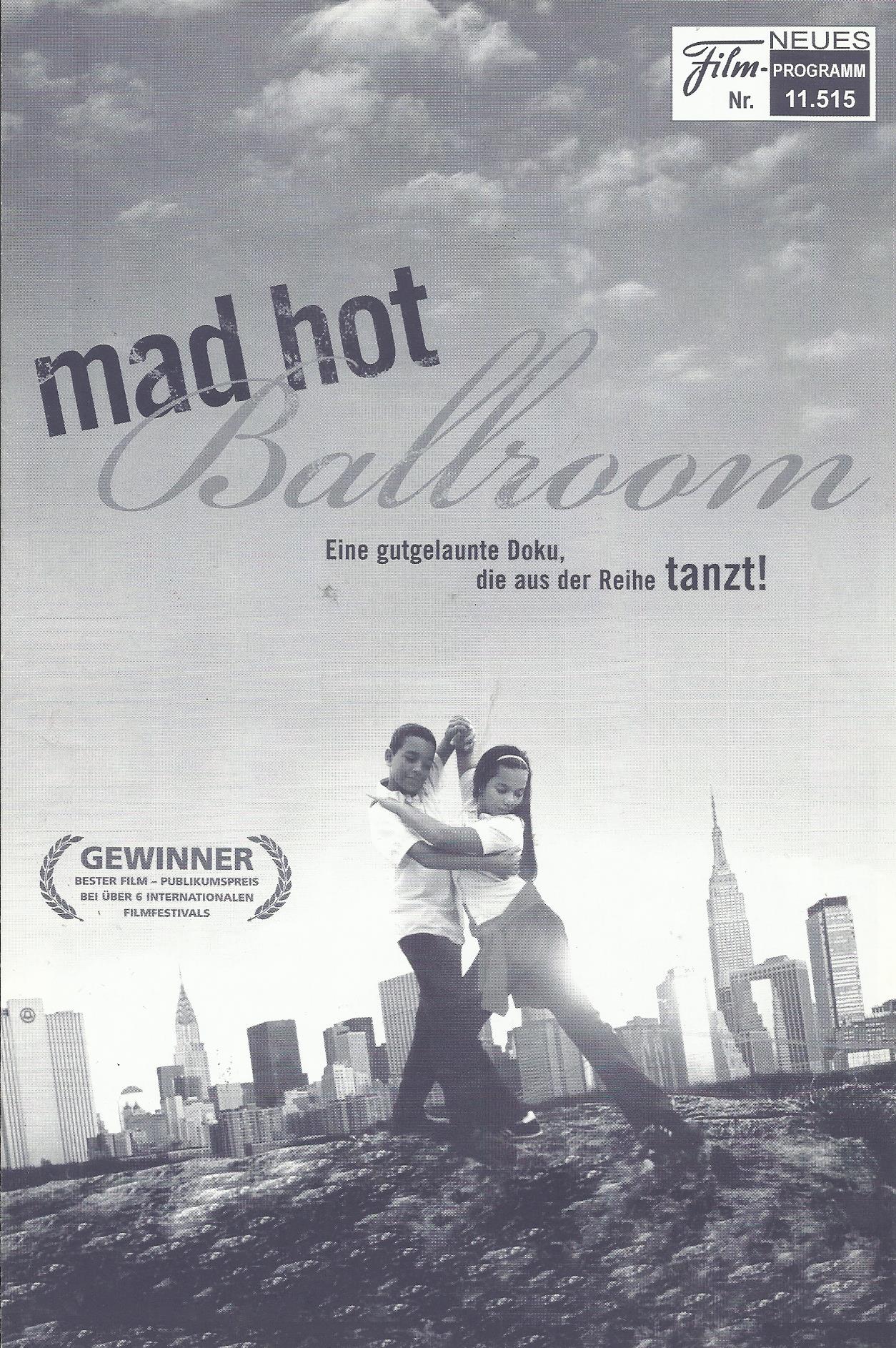 11515: mad hot Ballroom ( Marilyn Agrelo ) Tara Devon Gallagher, Madeleine Hackney, Rodney Lopez, Victoria Malvagno, Stacee Mandeville