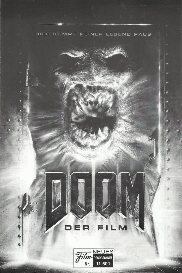 11501: DOOM ( Andrzej Bartkowiak ) Karl Urban, Rosamund Pike, Raz Adoti, Dwayne Johnson, Al Weaver, Dexter Fletcher, Yao Chin, Robret Russel, Daniel York, Sara Houghton