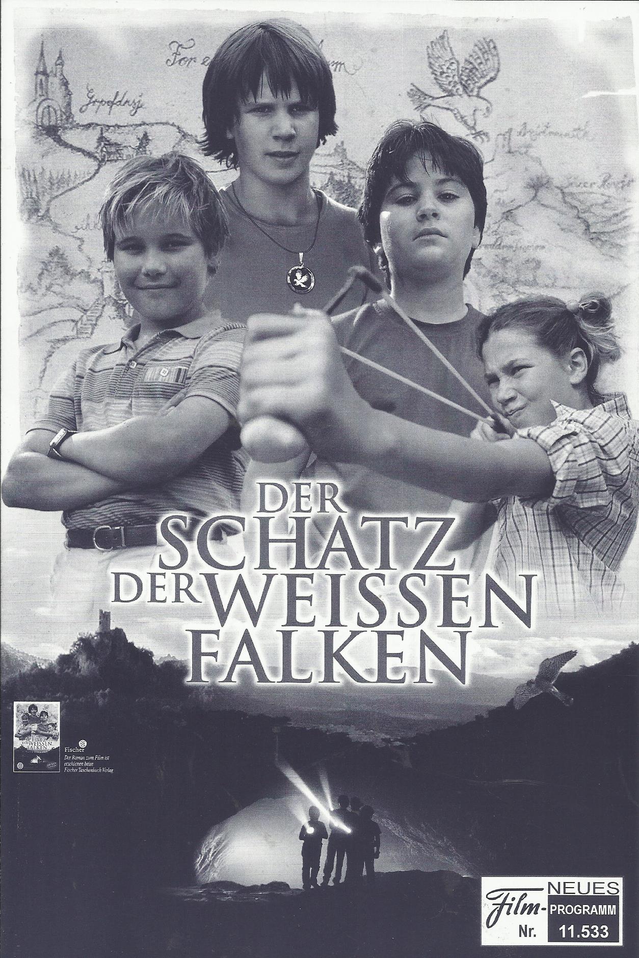 11533: Der Schatz der weissen Falken ( Christian Zübert ) Victoria Scherer, Christian Wimmer, Jannis Niewöhner, Kevin Köppe, Tamino-Turgay zum Felde, David Bode, Brigitte Beyeler, Thomas Sarbacher, Sybille J. Schedwill, Oliver Bässler, Cornelia Schmaus, W