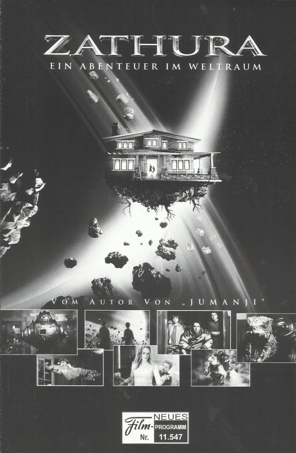 11547: Zathura ein Abenteuer im Weltraum ( Jon Favreau ) Josh Hutcherson, Jonah Bobo, Dax Shepard, Kristen Stewart, Tim Robbins, Frank Oz, John Alexander, Derek Mears, Douglas Tait, Joe Bucaro III, Jeff Wolfe