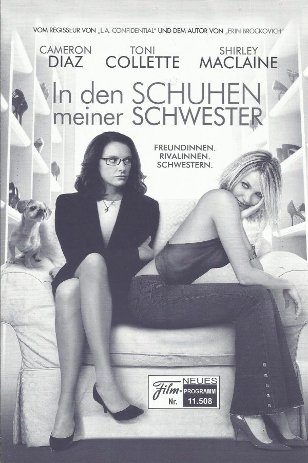 11508: In den Schuhen meiner Schwester ( Curtis Hanson ) Cameron Diaz, Toni Collette, ShirleyMacLaine, Mark Feuerstein, Anson Mount, Richard Burgi, Candice Azzara, Brooke Smith
