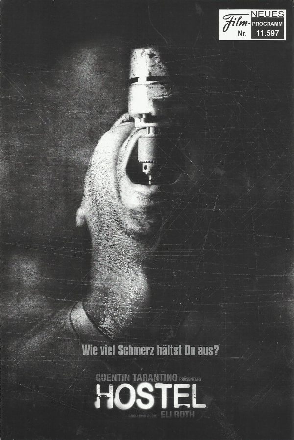 11597: Hostel ( Eli Roth ) Jay Hernandez, Derek Richardson, Eythor Gudjonsson, Barbara Nedeljakova, Jana Kaderabkova, Jan Vlasak, Rick Hoffman, Jennifer Lim, Keiko Seiko, Lubomir Bukovy, Jana Havlickova, Eli Roth, Paula Wild, Vladimir Silhavecky