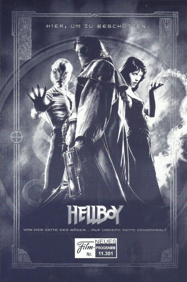 11301: Hellboy ( Guillermo Del Toro ) Ron Pearlman, John Hurt, Selma Blair, Jeffrey Tambor, Karel Roden, Rupert Evans, Doug Jones