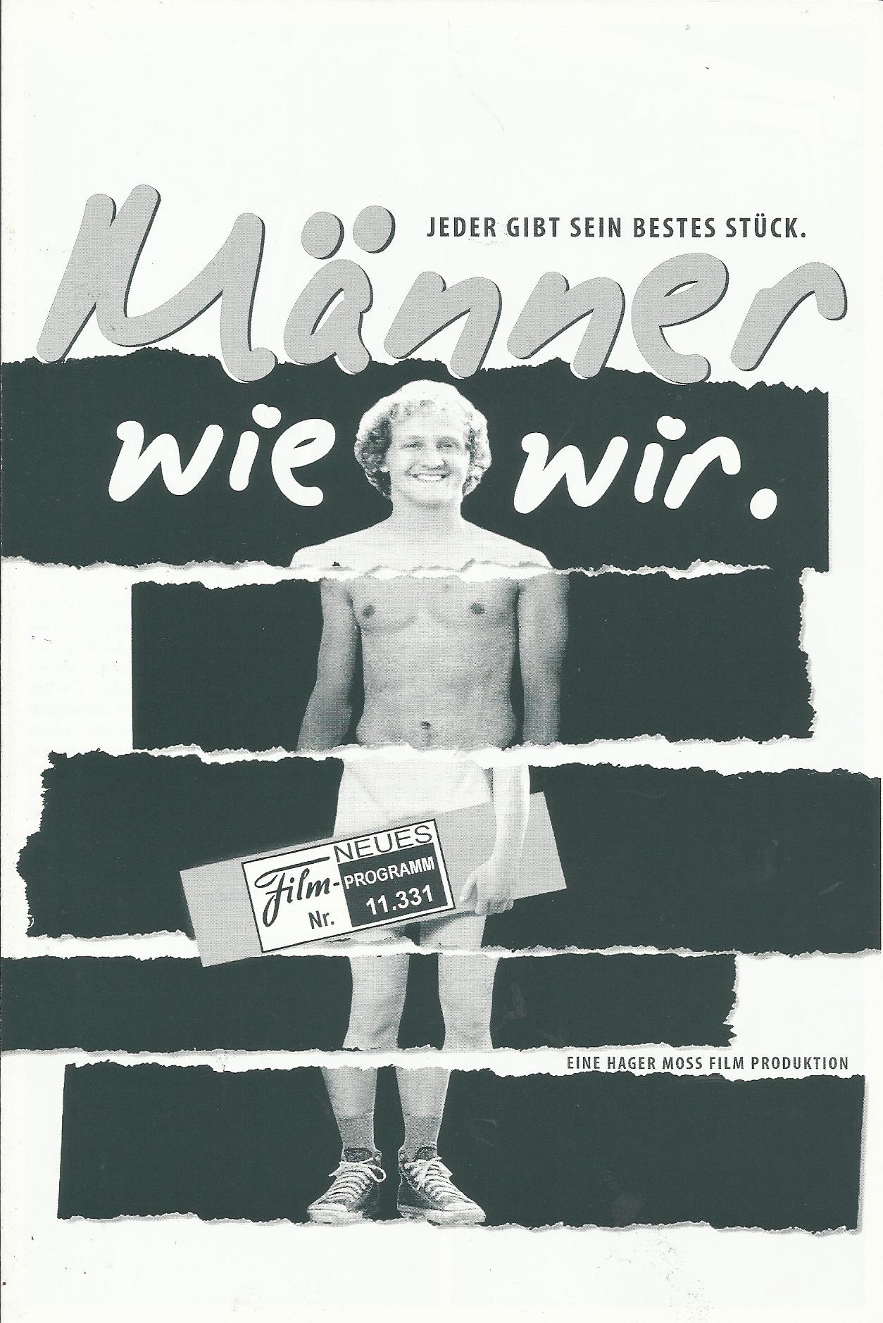 11331: Männer wie wir . ( Sherry Hormann ) Maximilian Brückner, Lisa Maria Potthoff, Dietmar Bär, Saskia Vester, Rolf Zacher, Mariele Millowitsch, David Rott, Christian Berkel, Charly Hübner, Markus John, Andreas Schmidt, Hans Löw, Edesson Batista De Jesu