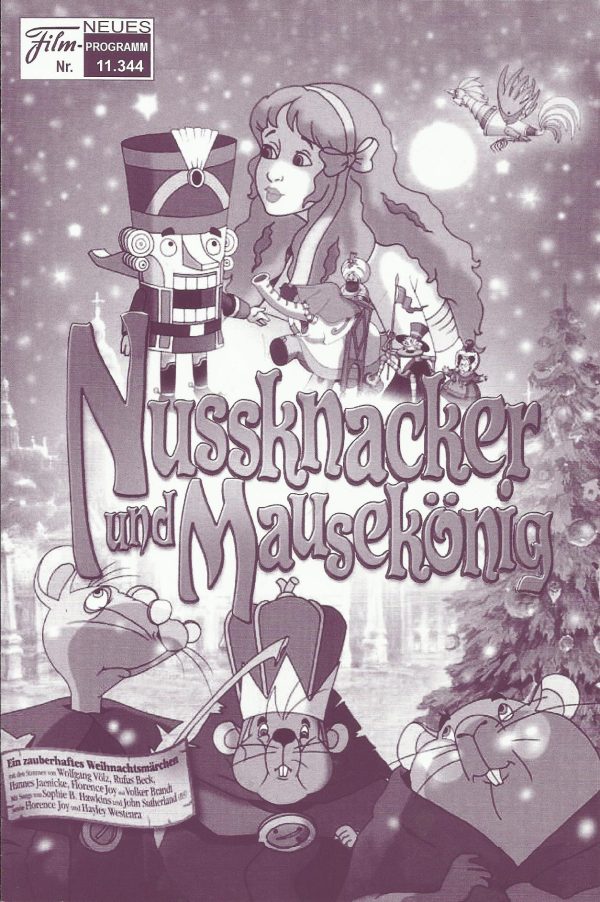 11344: Nussknacker und Mausekönig ( Michael Johnson, Tatjana Ilyina ) Hannes Jaenicke, Volker Brandt, Florence Joy Büttner, Wolfgang Völz, Rufus Beck, Moritz Günther, Johannes Bachmann, Doris Gallart, Tina Bordihn, Frank Schaff, Michael Johnson, Marion Ha