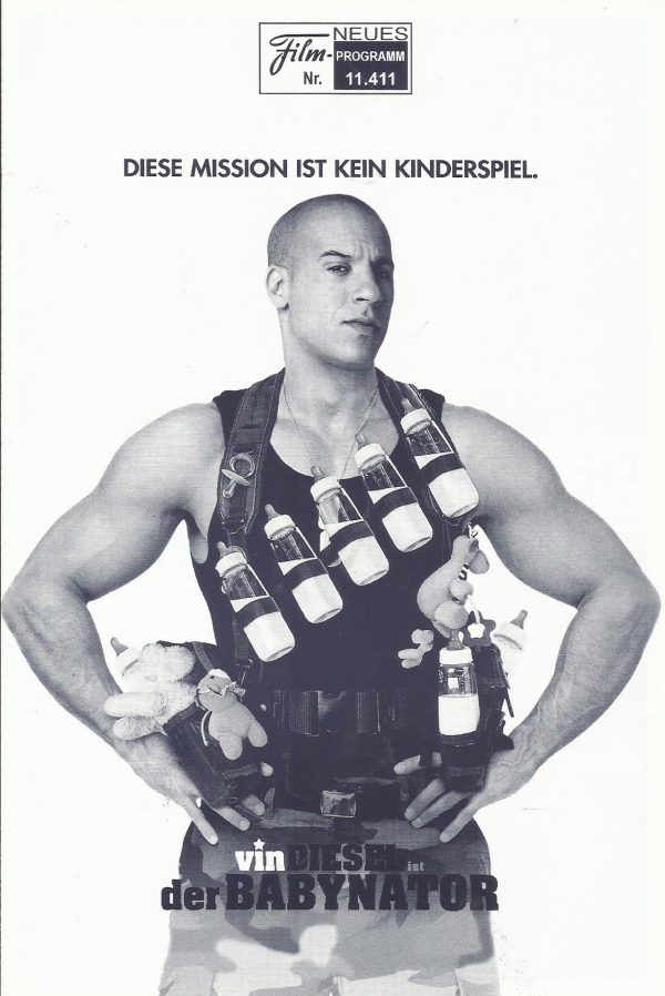 11411: Der Babynator ( Adam Shankman ) Vin Diesel, Lauren Graham, Faith Ford, Brittany Snow, Max Thieriot, Chris Potter, Carol Kane, Brad Garrett, Morgan York, Keegan Hoover