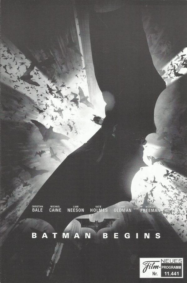 11441: Batman Begins ( Christopher Nolan ) Christian Bale, Michael Caine, Liam Neeson, Katie Holmes, Gary Oldman, Cillian Murphy, Tom Wilkinson, Rutger Hauer, Ken Watanabe, Mark Boone Junior, Linus Roache, Morgan Freeman, Larry Holden, Gerard Murphy, Coli