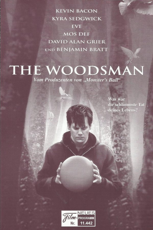 11442: The Woodsman ( Nicole Kassell ) Kevin Bacon, Kyra Sedgwick, Mos Def, Benjamin Bratt, David Alan Grier, Michael Shannon, Hannah Pilkes