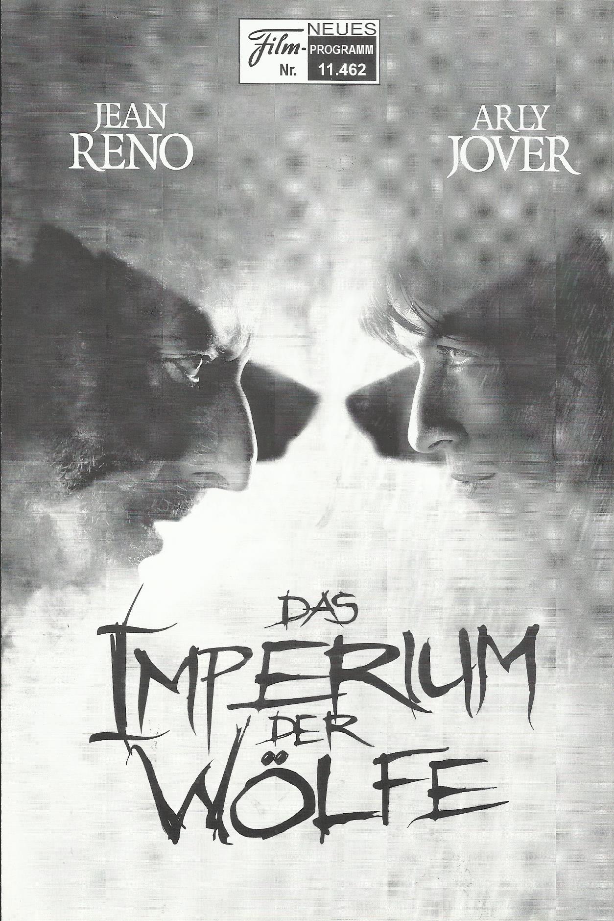 11462: Das Imperium der Wölfe ( Chris Nahon ) Jean Reno, Arly Jover, Jocelyn Quivrin, Laura Morante, Philippe Bas, David Kammenos, Didier Sauvegrain, Patrick Floersheim, Etienne Chicot, Vernon Dobtcheff, Jean-Pierre Martins, Jean-Marc Huber, Vincent Grass