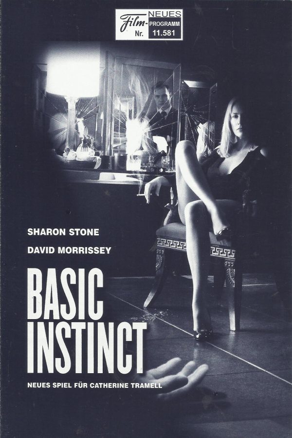 11581: Basic Instinct - Neues Spiel für Catherine Tramell ( Michael Caton-Jones ) Saron Stone, David Morrissey, Charlotte Rampling, David Thewlis, Hugh Dancy, Stan Collymore, Anne Caillon, Iain Robertson, Kate Dobo,