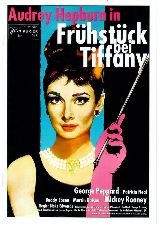 018: Frühstück bei Tiffany ( Blake Edwards ) Audrey Hepburn, George Peppard, Patricia Neal, Buddy Ebson, Martin Balsam, Jose Luis de Vilallonga, John McGiver, Mickey Rooney,