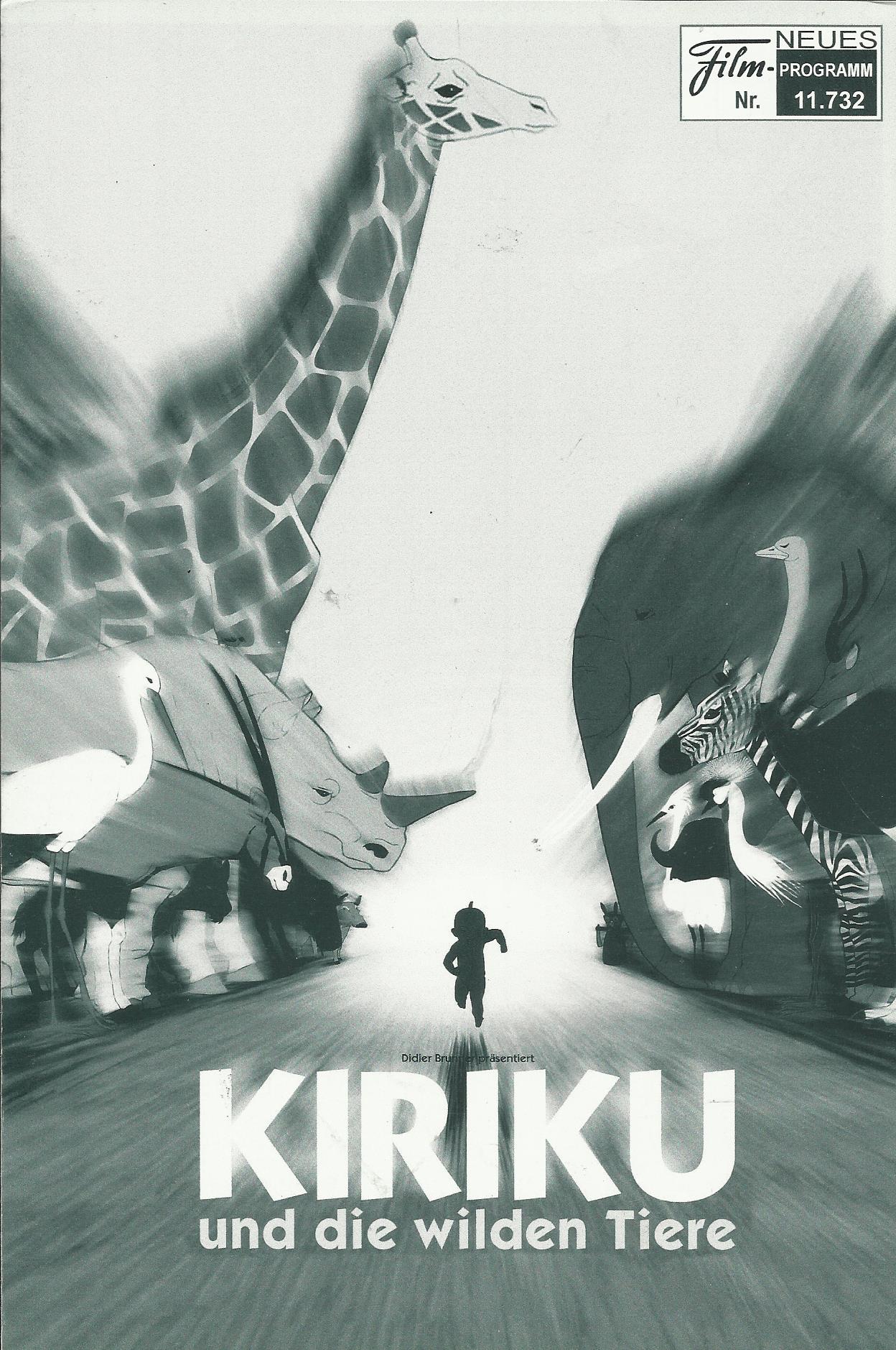 11732: Kiriku und die wilden Tiere ( Michel Ocelot, Benedicte Galup ) Tobias John von Freyend, Carin Tietze, Eva Maria Bayerwaltes, Mike Carl, Jochen Striebeck, Günther Wolff, Marion Hartmann, Maria Böhme, Marcia von Rebay, Marco Iannotta, Moritz Günther,