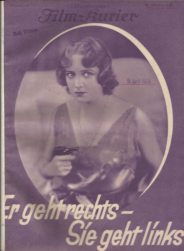 787: Er geht rechts - Sie geht links ( Fred Sauer ) Livio Pavanelli, Lotte Neumann, Georg Alexander, Adolphe Engers, Hilde Maroff, Carla Bartheel, Helene v. Bolvary, Ellen Plessow