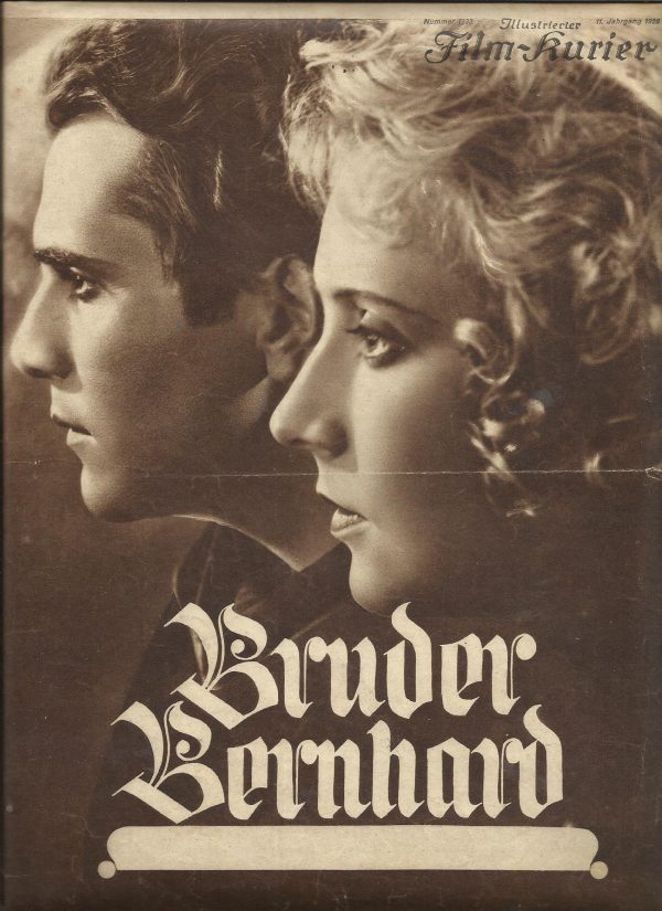 1233: Bruder Bernhard ( Franz Seitz ) Vera Schmiterlöw, Walter Grüters, Will Dohm, Ferdinand Martini, Herrmann Nesselträger, Ludwig Rupert, Georg Henrich, Josef Eichheim