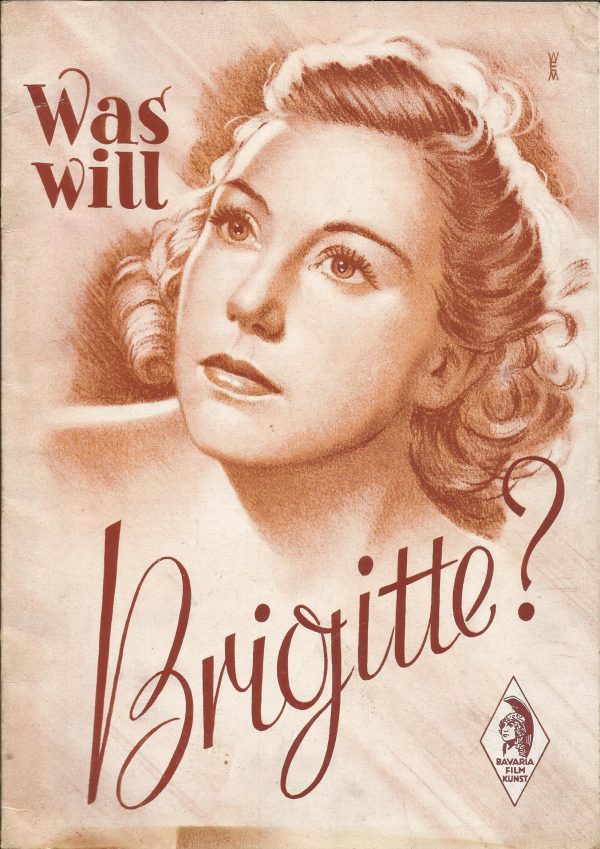 Was will Brigitte ? ( Paul Martin ) Leny Marenbach, Albert Matterstock, Fita Benkhoff, Georg Alexander, Carl Wery, Flockina von Platen, Adolf Gondrell, Harald Paulsen, Hedwig Wangel, Rudolf Stadler, Willem Holsboer, Annemarie Holtz, Erich Dunskus, Franz F