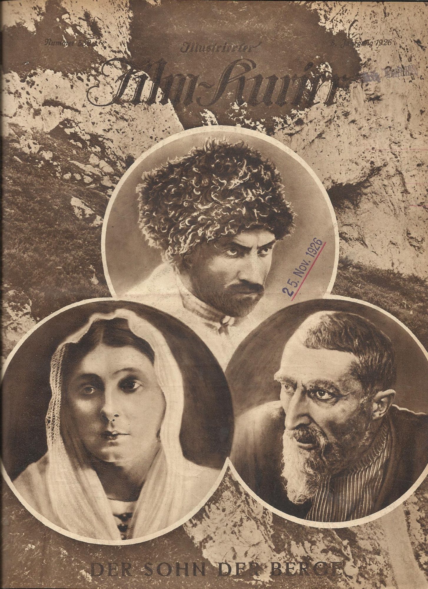 539: Der Sohn der Berge ( E. V. Michin ) W. Bestajew, N. Gajatarina, A. Takaschwili, N. Aganbekowa, G. Tschetschelaschwili
