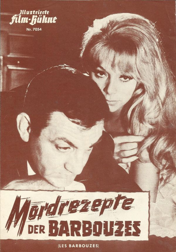 7054: Mordrezepte der Barbouzes ( Les Barbouzes ) ( Albert Simonin ) Lino Ventura, Mireille Darc, Francis Blanche, Bernard Blier, Charles Millot, Violette Marceau,