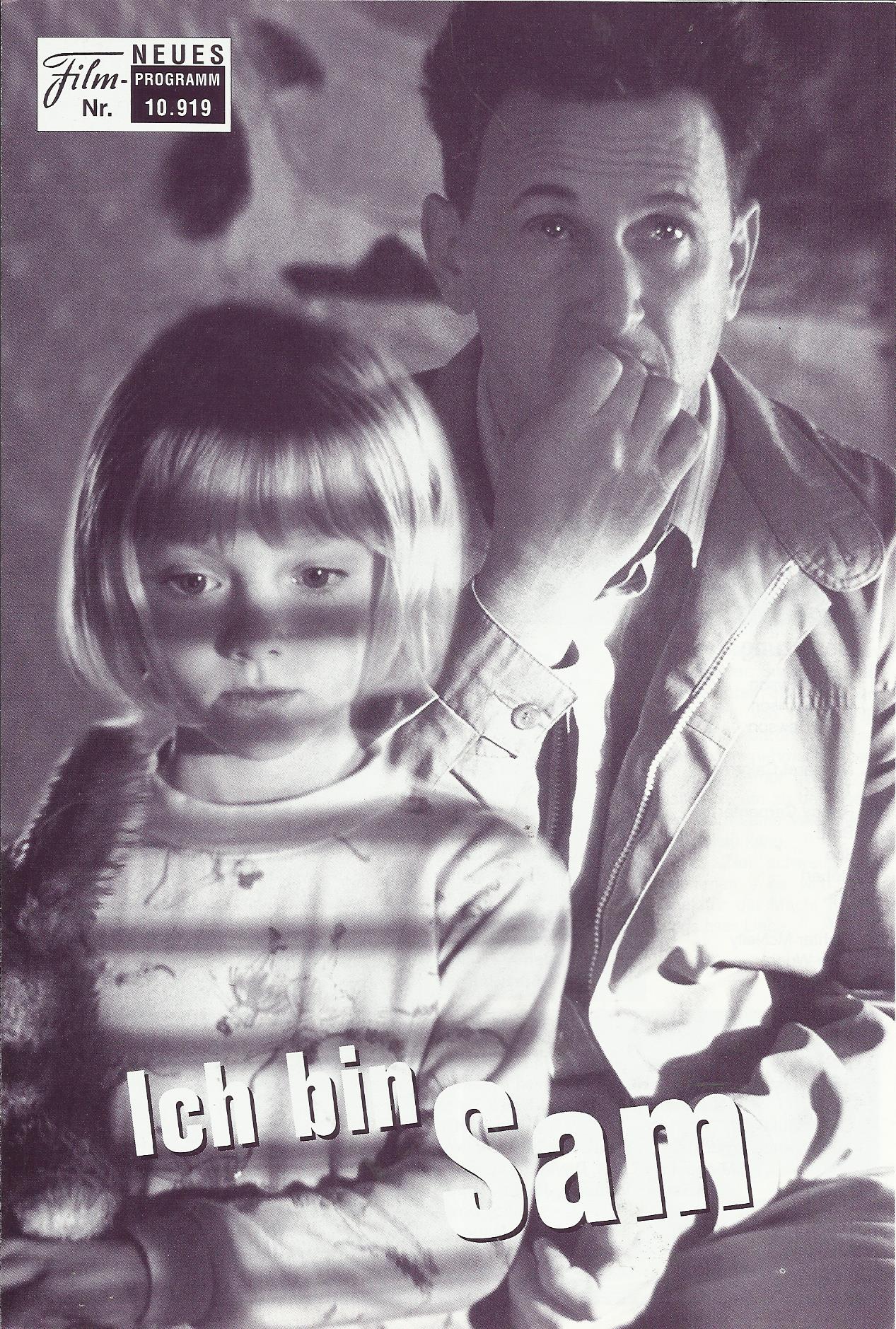 10919: Ich bin Sam ( Jessie Nelson ) Sean Penn, Michelle Pfeiffer, Dakota Fanning, Dianne Wiest, Loretta Devine, Richard Schiff, Laura Dern, Brad Allan Silverman, Joseph Rosenberg, Stanley DeSantis, Doug Hutchison, Rosalind Chao, Ken Jenkins, Wendy Philli