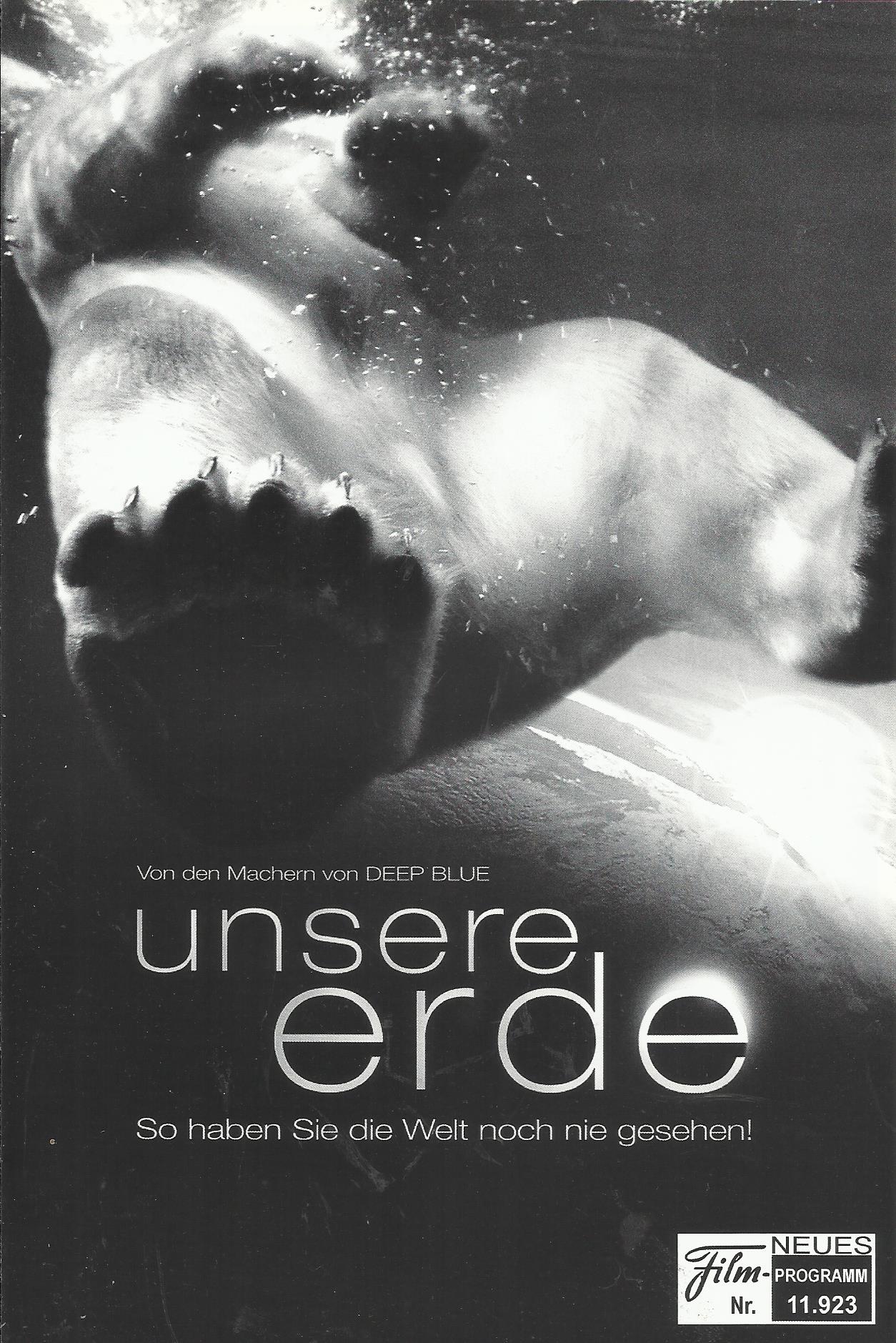 11923: Unsere Erde ( Alastair Fothergill, Mark Linfield ) ( Earth ) So haben Sie unsere Welt noch nie gesehen !