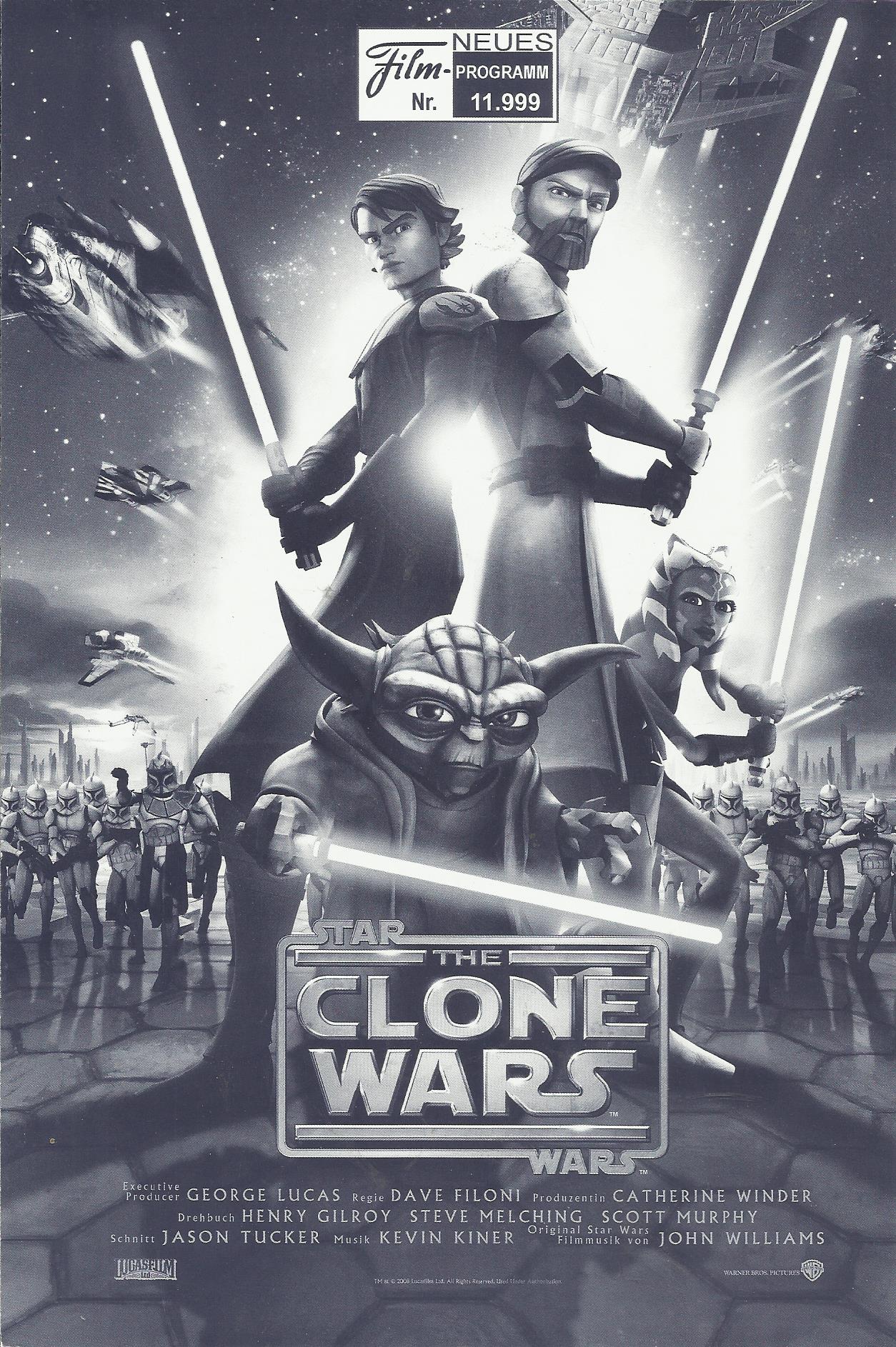 11999: Star Wars - The Clone Wars ( George Lucas ) ( Dave Filoni ) Ian Abercrombie, Dee Bradley Baker, Anthony Daniels, Ashley Drane, Nika Futterman, Samuel L. Jackson, Tom Kane, Matt Lanter, Christopher Lee, James Arnold Taylor, Matthew Wood