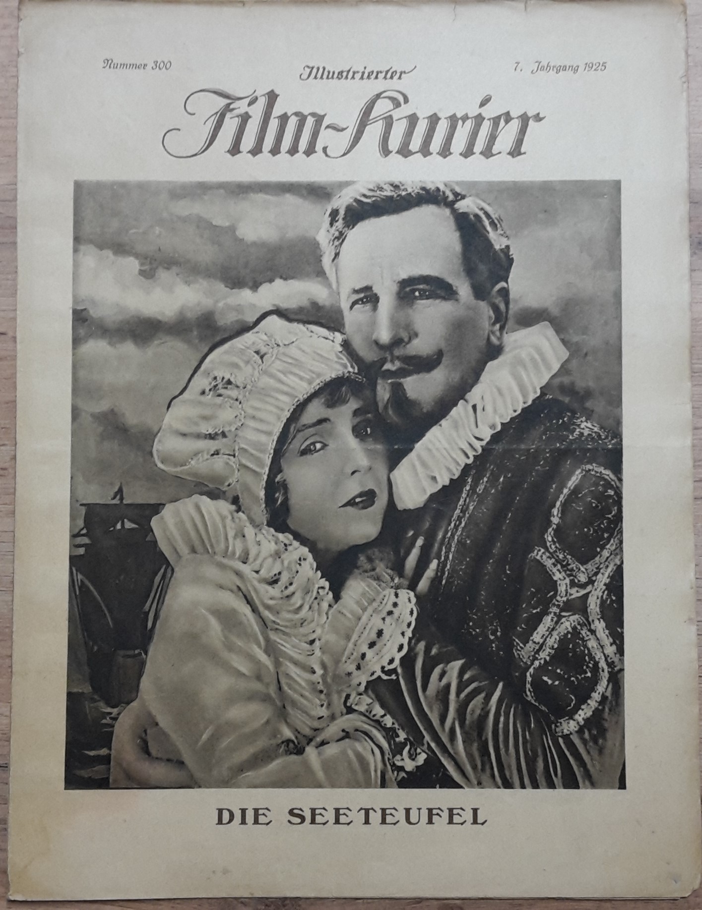 300: Die Seeteufel ( Frank Lloyd ) Mark Mac Dermott, Wallace Mc Donald, Enid Bennett, Milton Sills, Lloyd Hughes, Wallace Beery, Albert Prisco, Frank Courrier,