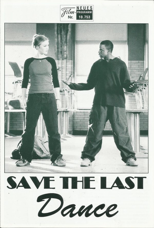 10753: Save the Last Dance ( Thomas Carter ) Julia Stiles, Sean Patrick Thomas, Kerry Washington, Fredro Starr, Terry Kinney, Bianca Lawson, Vince Green, Garland Whitt, Elisabeth Oas, Artel Jarod Walker, Cory Stewart, Jennifer Anglin, Dorothy Martin, Kim
