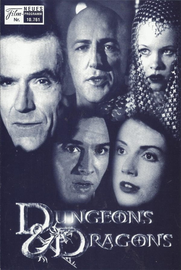 10761: Dungeons & Dragons ( Courtney Solomon ) Justin Whalin, Zoe McLellan, Jeremy Irons, Thora Birch, Bruce Payne, Marlon Wayans, Lee Arenberg, Kristen Wilson, Richard O´Brien