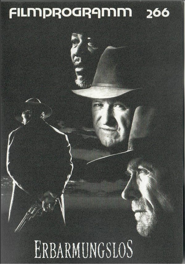 266: Erbarmungslos ( Clint Eastwood ) Clint Eastwood, Gene Hackman, Morgan Freeman, Richard Harris, Jaimz Woolvett, Saul Rubinek, Frances Fisher, Anna Thomson, David Mucci,