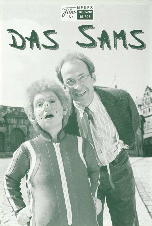 10825: Das Sams ( Ben Verbong ) Christine Urspruch, Ulrich Noethen, Aglaia Szyszkowitz, Armin Rohde, Eva Mattes, August Zirner, Gert Burkhard, Das Badesalz-Duo, Heinrich Schafmeister