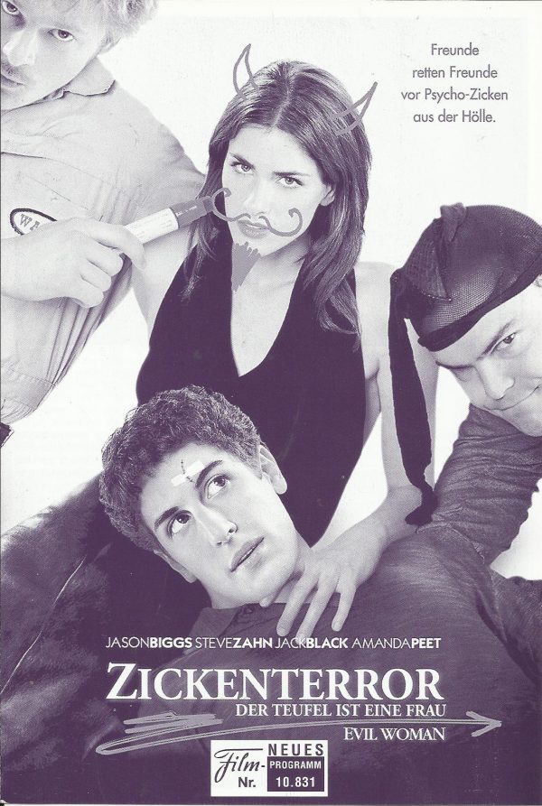10831: Zickenterror - Der Teufel ist eine Frau ( Dennis Dugan ) Jason Biggs, Steve Zahn, Jack Black, Amanda Peet, Amanda Detmer, R. Lee Ermey, Neil Diamond, Kyle Gass, Norman Armour, Colin Foo