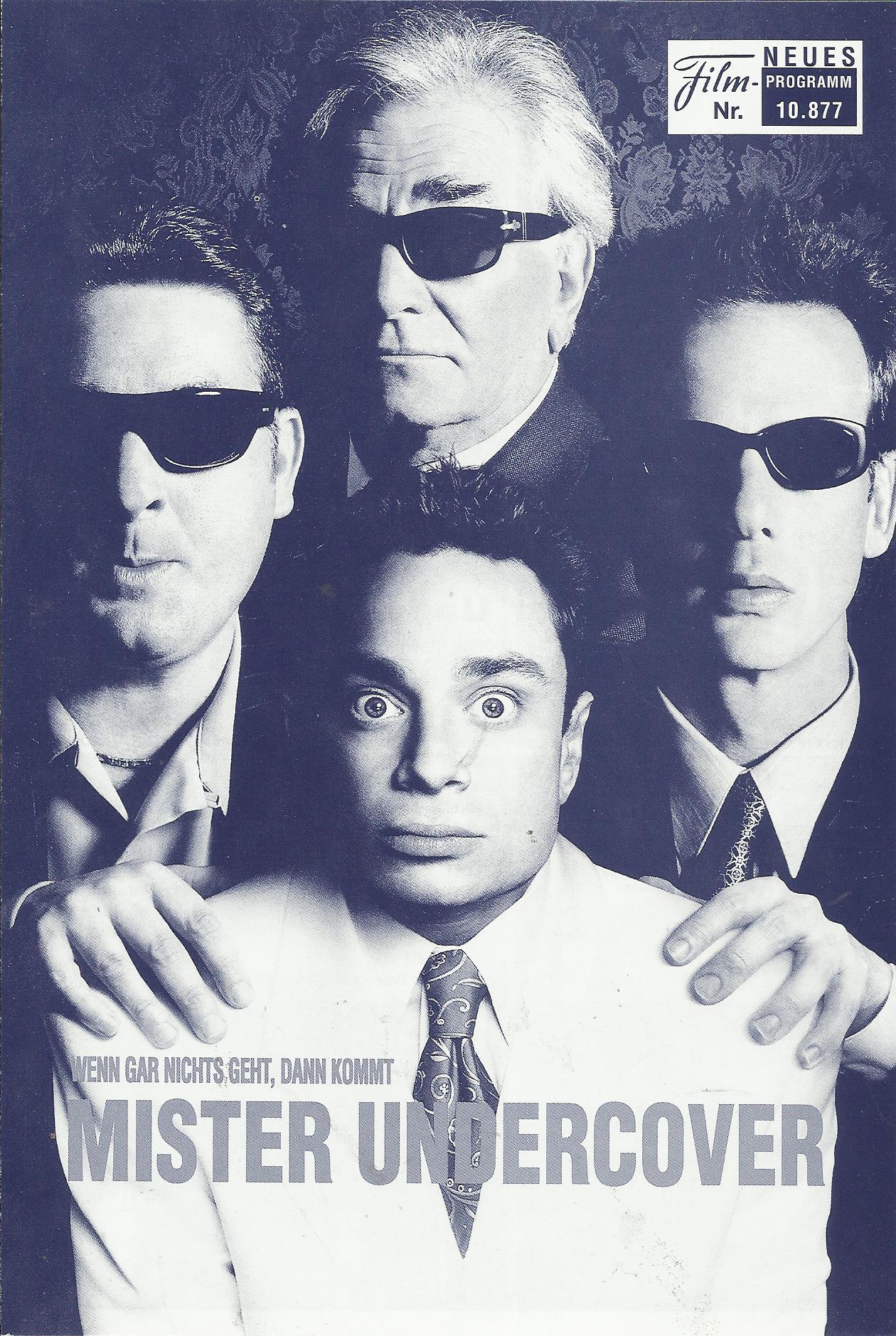 10877: Mister Undercover ( Rob Pritts ) Chris Kattan, Vincessa Shaw, Peter Falk, Peter Berg, Chris Penn, Fred Ward, Richard Roundtree, Matthew Glave, Roger Fan, Dave Sheridan, Vincent Pastore