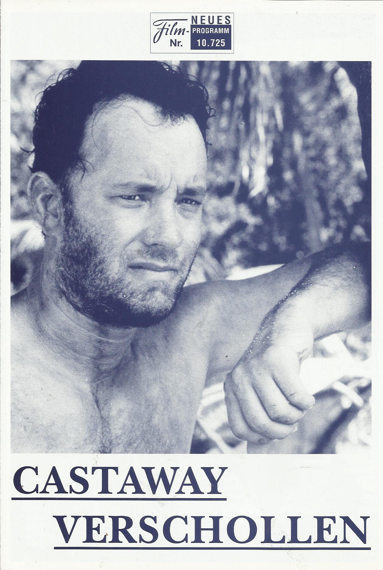 10725: Castaway Verschollen ( Cast Away ) ( Robert Zemeckis ) Tom Hanks, Helen Hunt, Nick Searcy, Lari White, Michael Forest, Viveka Davis,
