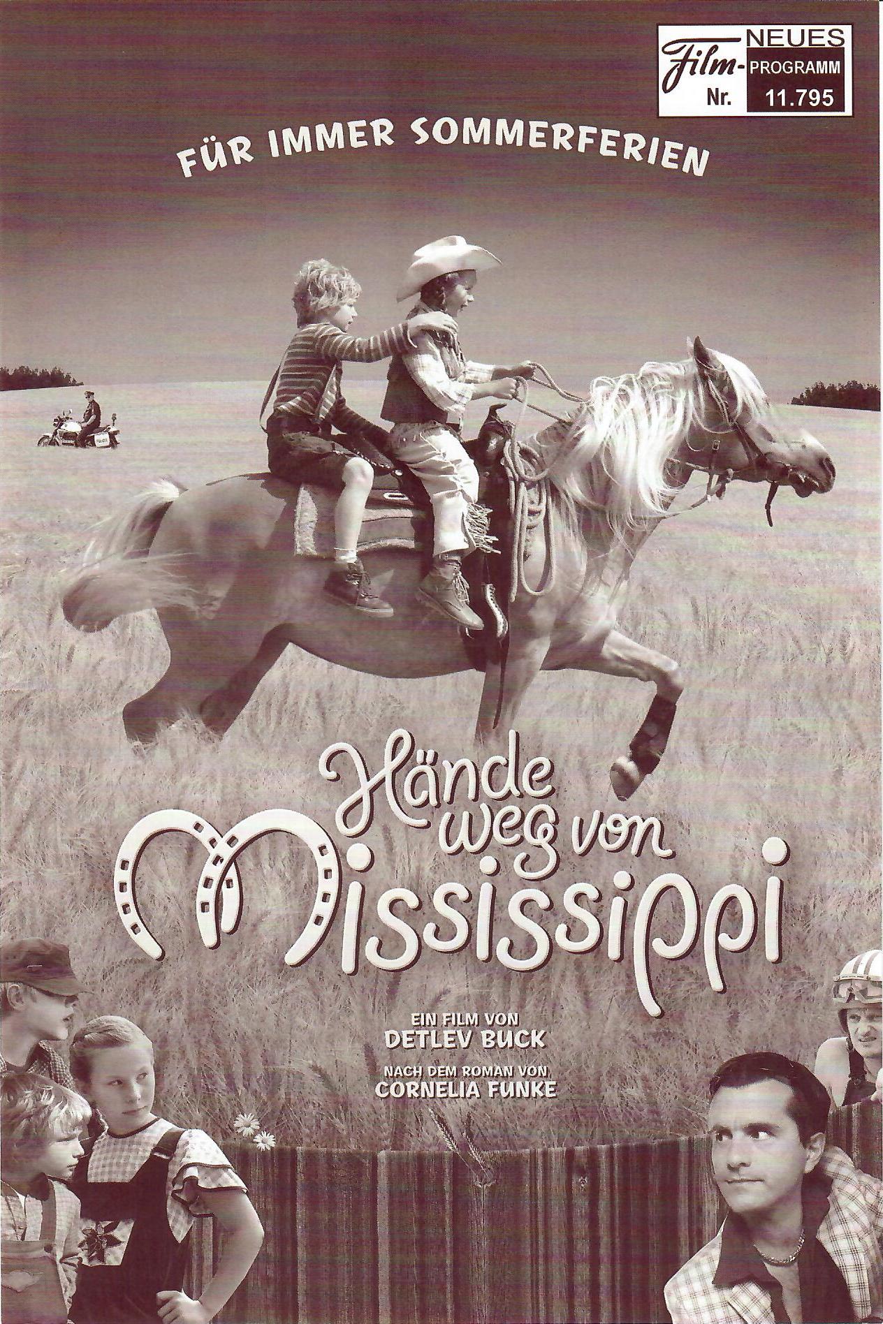 11795: Hände weg von Mississippi ( Detlev Buck ) Zoe Charlotte Mannhardt, Katharina Thalbach, Christoph Maria Herbst, Hans Löw, Milan Peschel, Karl Alexander Seidel, Kostantin Kaucher, Margit Carstensen, Angelika Böttiger, Heidi Mahler, Heidi Kabel,