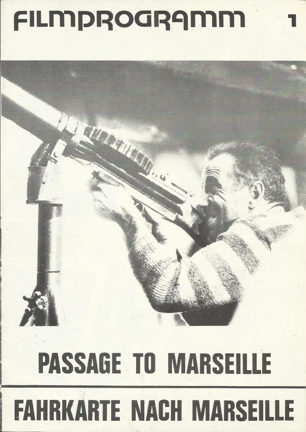 01: Fahrkarte nach Marseille ( Michael Curtiz ) ( 1. Auflage ) Humphrey Bogart, Michele Morgan, Claude Rains, Philip Dorn, Sydney Greenstreet, Peter Lorre, George Tobias, Helmut Dantine, John Loder, Victor Francen, Vladimir Sokoloff, Eduardo Cianelli,
