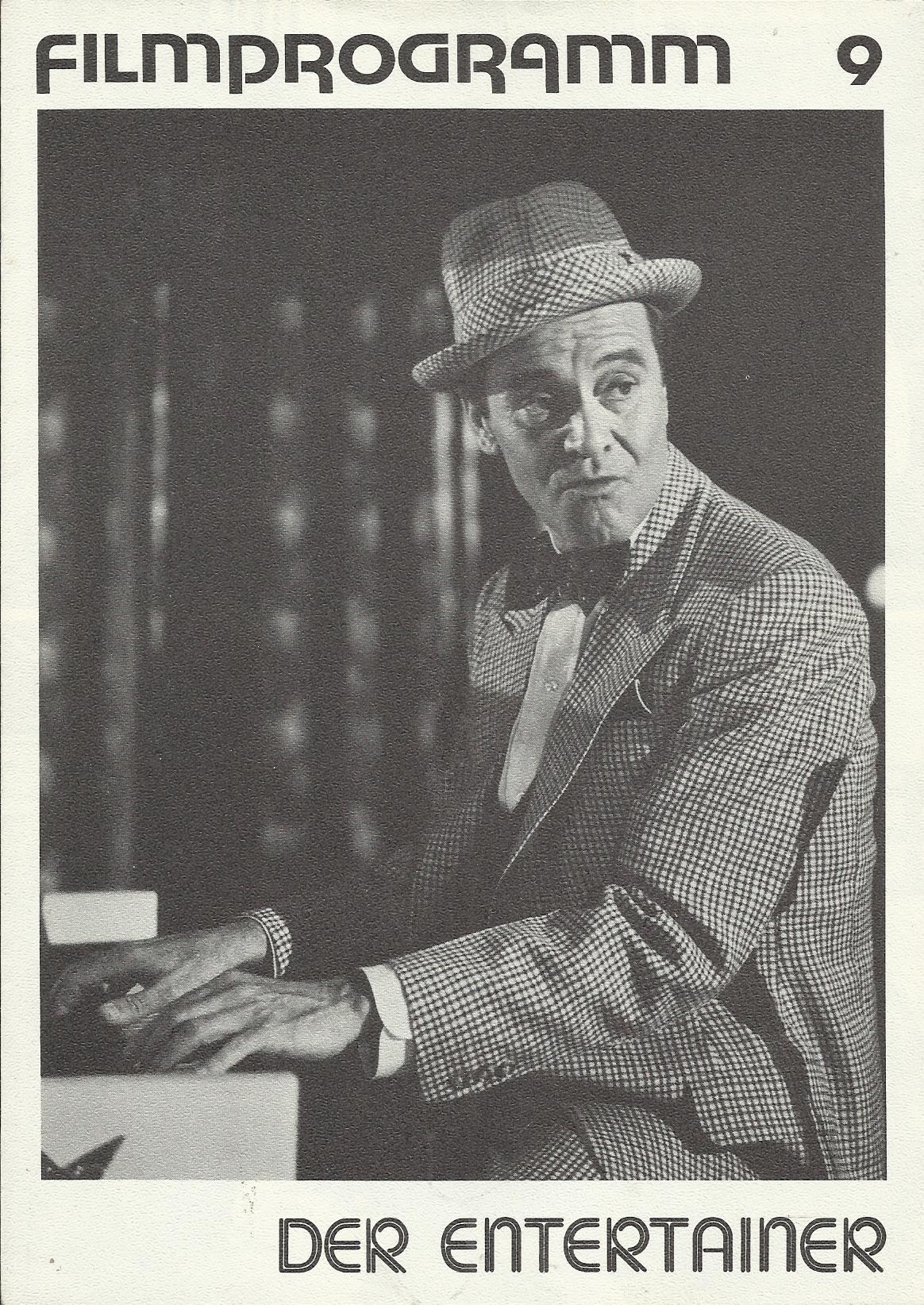 09: Der Entertainer ( Donald Wrye ) Jack Lemmon, Ray Bolger, Sada Thompson, Tyne Daly, Michael Christofer, Annette O´Toole, Mitch Ryan, Allyn Ann McLerie, Rita O´Connor, Dick O´Neill, Leanna Johnson