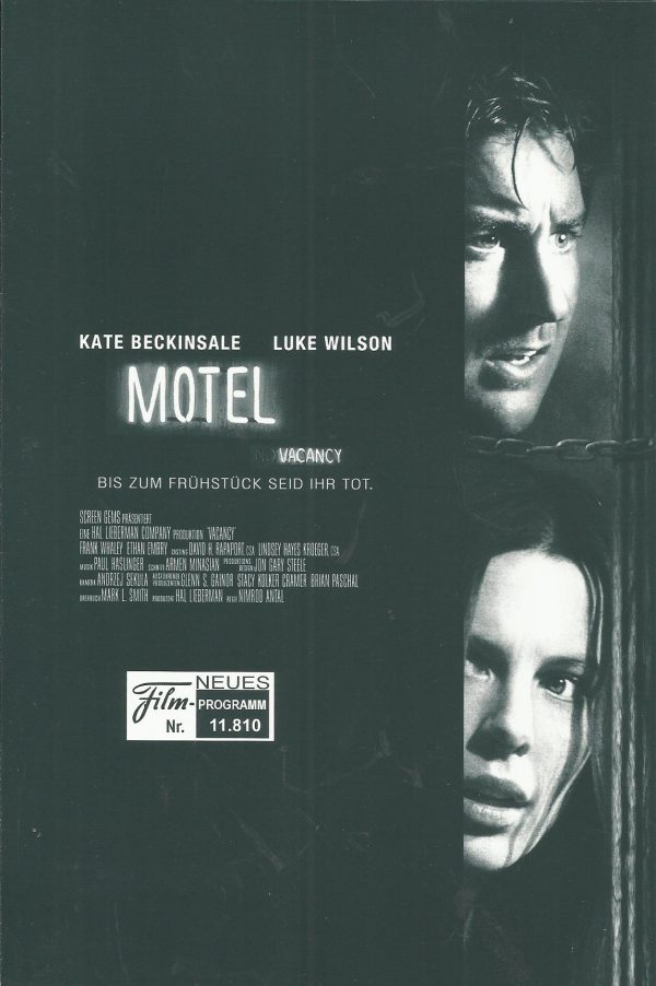 11810: Motel ( Antal Nimrod ) Kate Beckinsale, Luke Wilson, Frank Whaley, Ethan Embry, Scott G. Anderson, Mark Casella, David Doty