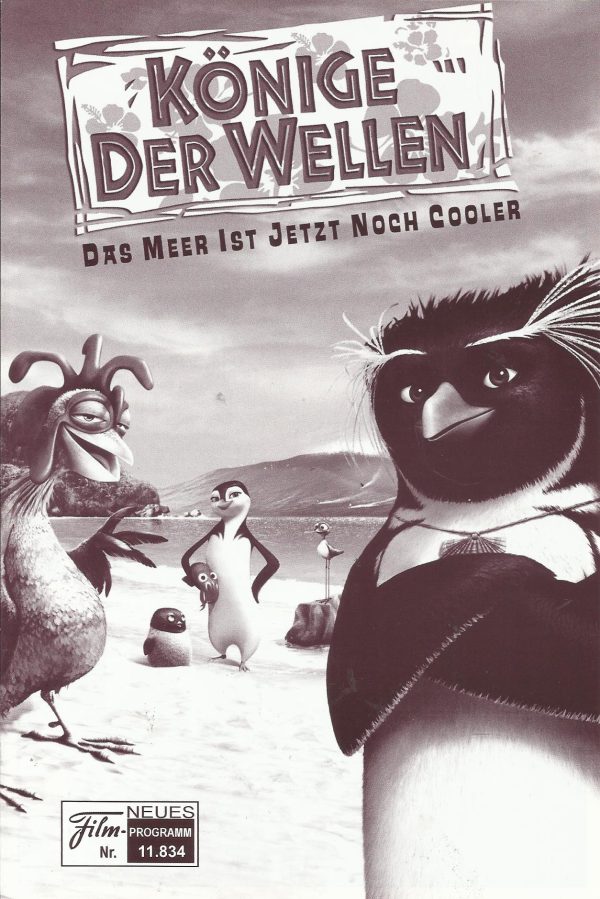 11834: Könige der Wellen ( Ash Brannon, Chris Buck ) Shia LaBeouf, Zooey Deschanel, Jeff Bridges, Jon Heder, Diedrich Bader, James Woods, Mario Cantone, Brian Posehn, Dana Belben, Sal Masekela, Reed Buck, Reese Elowe, Jack P. Ranjo, Rob Machado, Kelly Sla